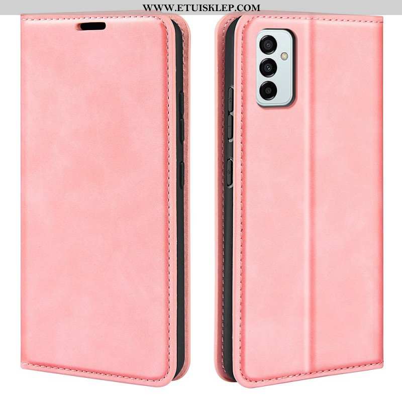 Etui Na Telefon do Samsung Galaxy M23 5G Etui Folio Dotyk Skóry